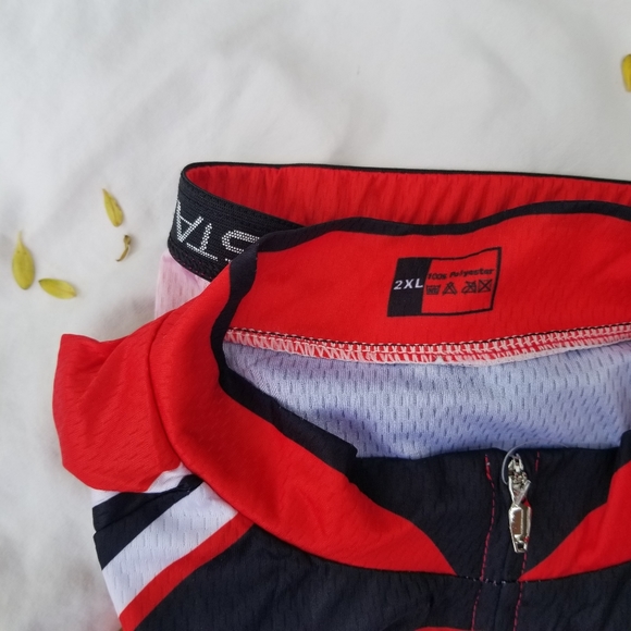 Weimostar Men's Canada Cycling Jersey Short Sleeve - Picture 2 of 3